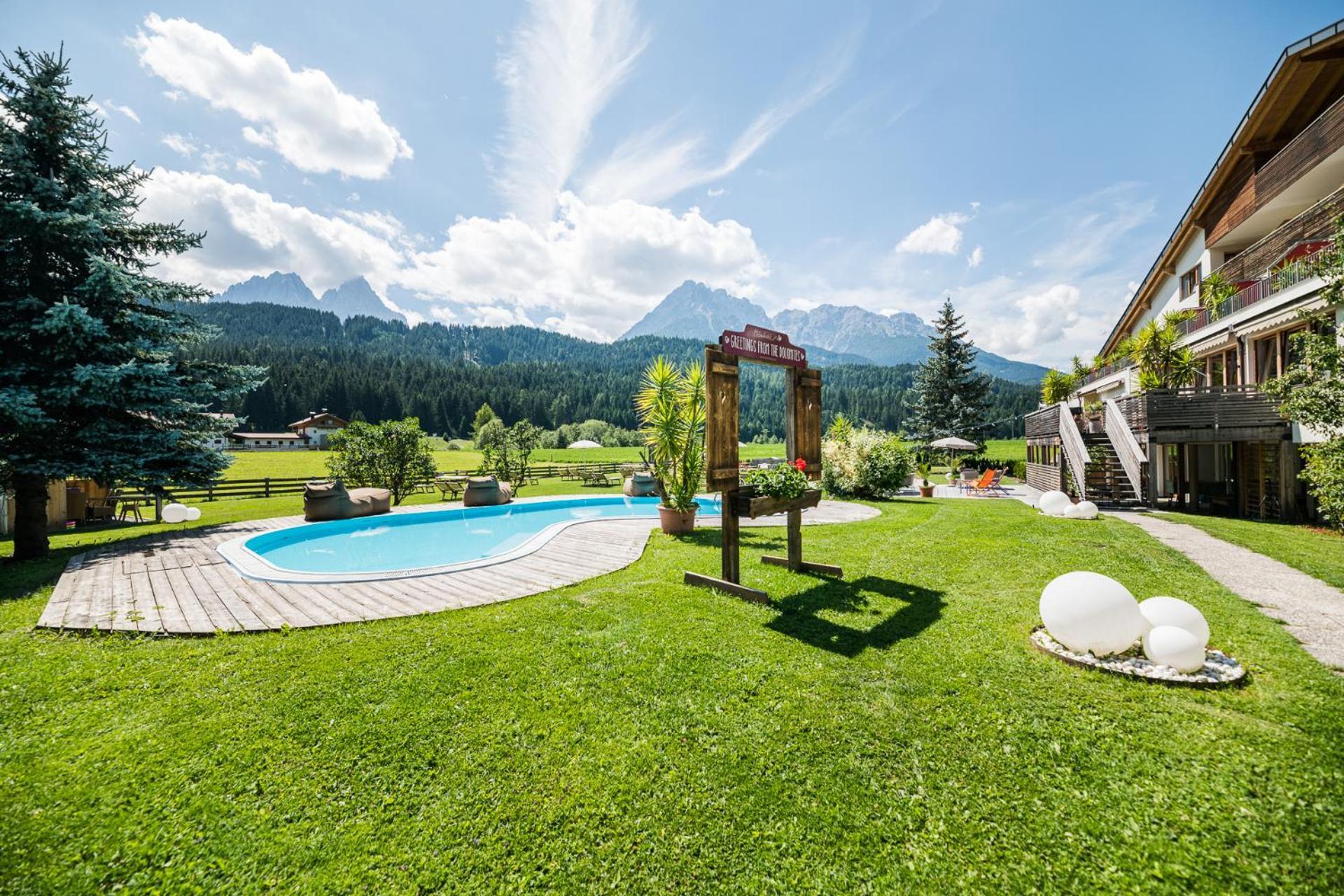 Helmhotel Innichen Exteriör bild
